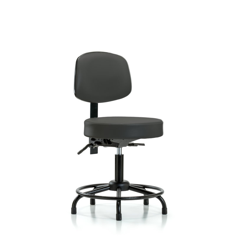 Chaise de bureau ergonomique Norma, Roulettes, Anthracite