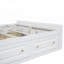 Lit plateforme en bois de pin robuste avec 6 tiroirs de rangement-1216823413