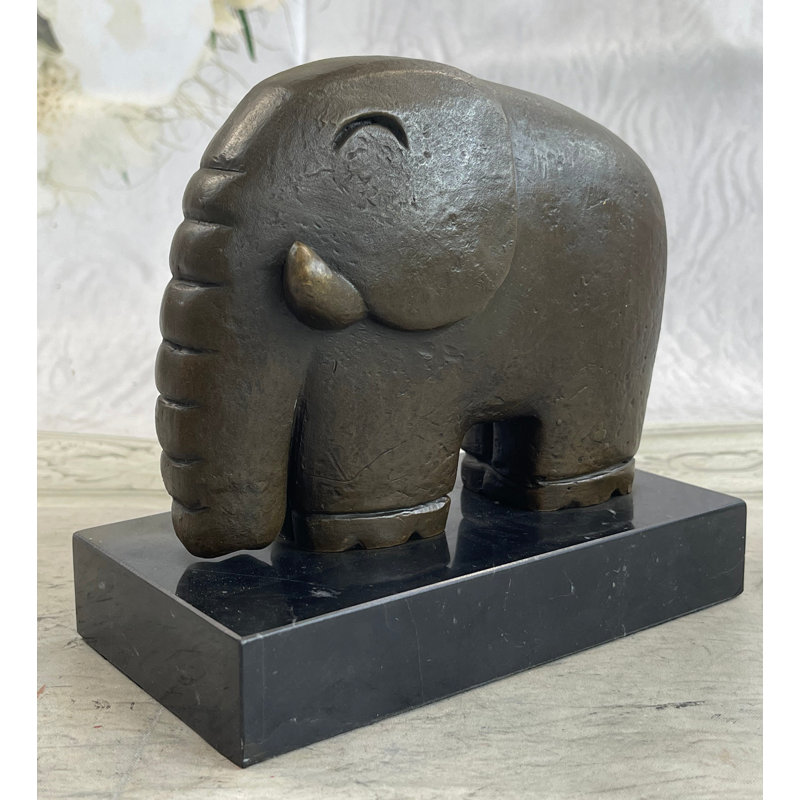 Sculpture abstraite éléphant