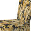 Royal Gilded Ikat Reverie Celebrate I - Chaise d'appoint rembourrée Glam