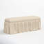 Nia Ruffle Dining Bench-336596791