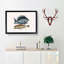 Tang Fish & Yellow Fish by Mark Catesby - Picture Frame Graphic Art Print on MDF-55640532-55640531