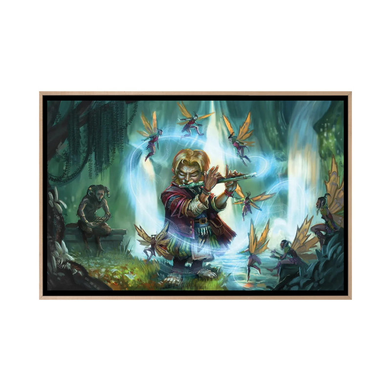 Victory Points Musical Duel - reproduction d'art murale - toile encadrée, Impression sur toile flottante sans passe-partout