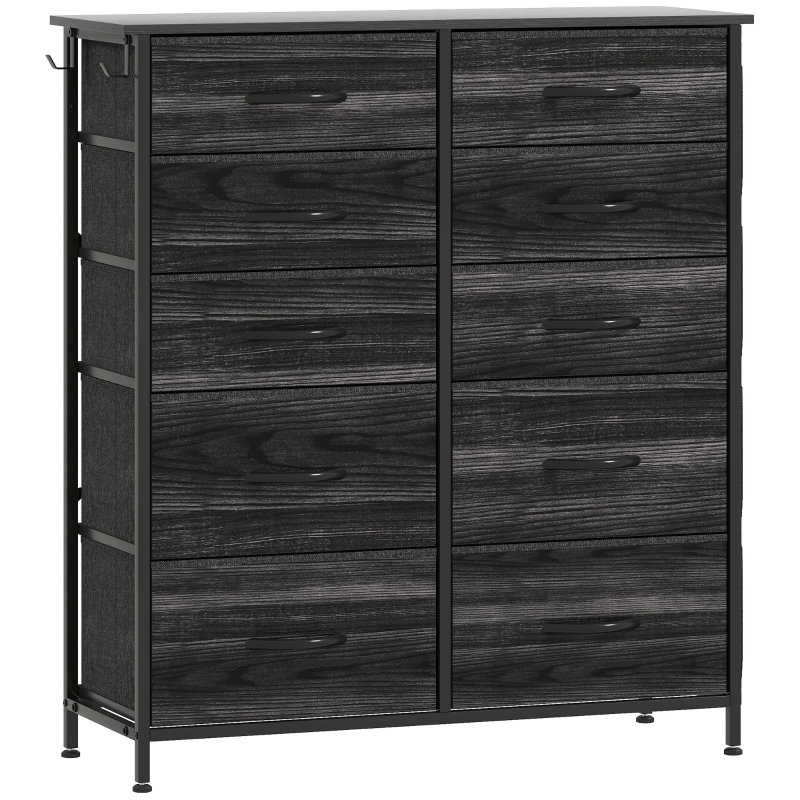 86cm W 10 - Drawer Chest of Drawers