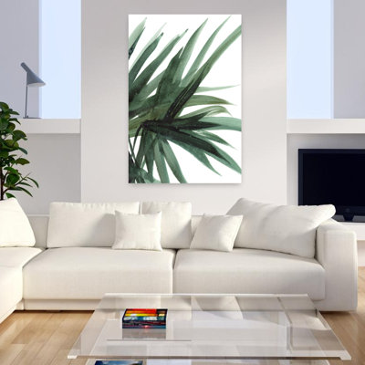 Contemporary Art Abstract Palm Tree Landscape Nature Art