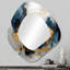Hunnewell - Miroir mural moderne irrégulier-107230410