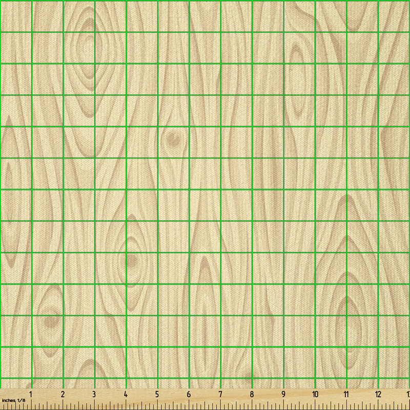 Dechaun Wooden Texture Grains of Wood Natural Multi-Purpose Fabric