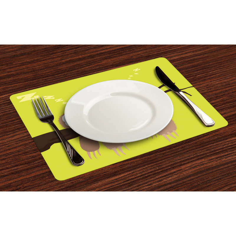 Polyester Animals/Nature Rectangle Placemat