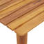 Set Of 2 Teak-Like Acacia Wood With Natural Oil Medium