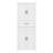 [Video] Bathroom Storage Cabinet With Multi-Functional Storage Space, Drawer With Slide Rails, Adjustable Shelf, White-1120971648