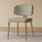 Marlon PU Leather Dining Chairs with Metal Legs-115327648-115327646