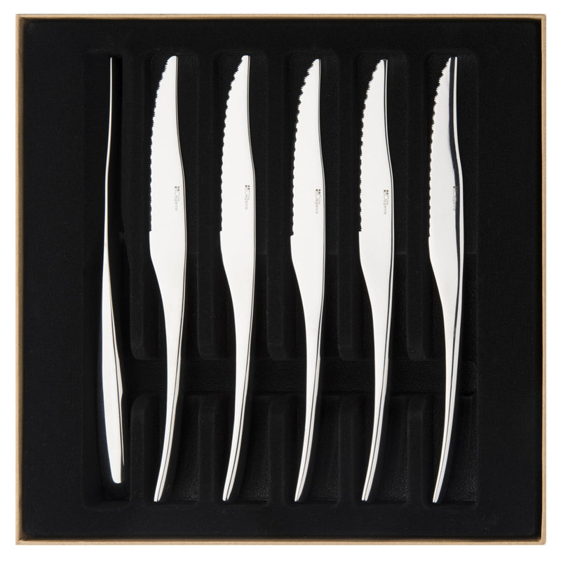 DEGRENNE Paris Gourmet Stainless Steel (18/10) Steak Knife Set