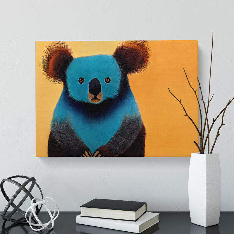 Adorable Koala Bear - Wrapped Canvas Painting