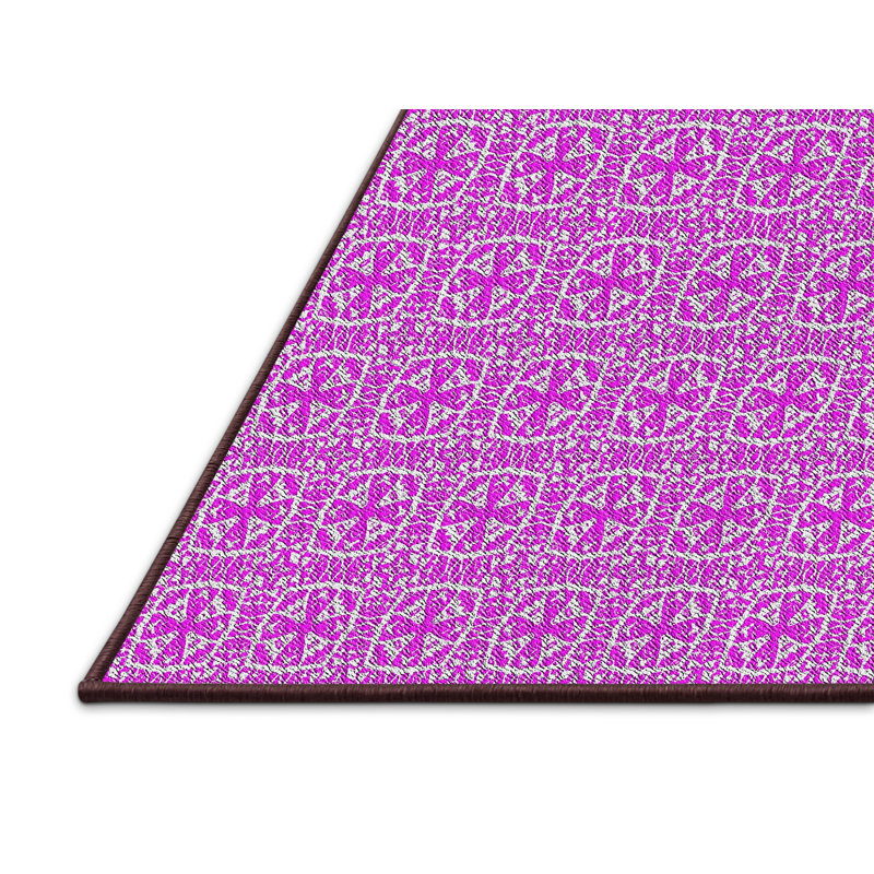 Tapis violet, Rectangle 5 pi x 7 pi