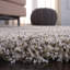 Deauville Geometric Machine Made Power Loom Polypropylene Area Rug in Grey/Ivory-743600638