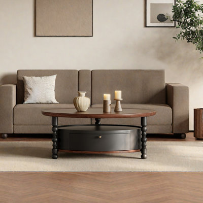 Table basse en bois de style français