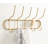 Itzel Wall Hooks 25X4x12 Gold