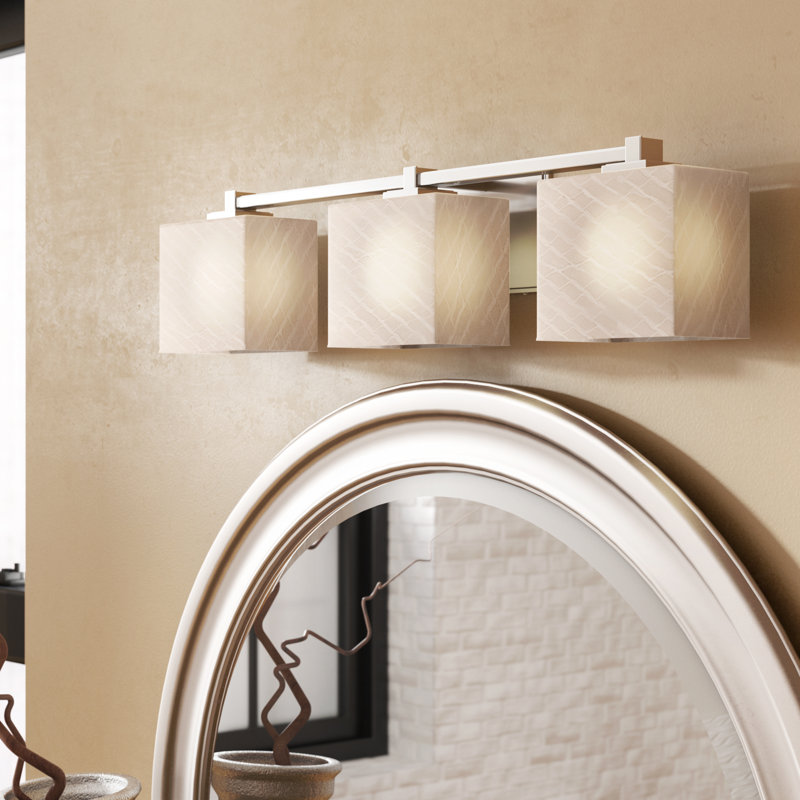 Shmavon 3 - Light Vanity Light, Polished Chrome, Ribbon