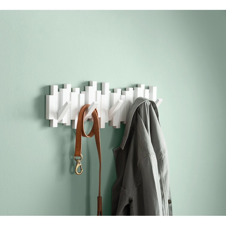Umbra Sticks Plastic Wall 5 - Hook Wall Mounted Coat Rack & Reviews -  Wayfair Canada