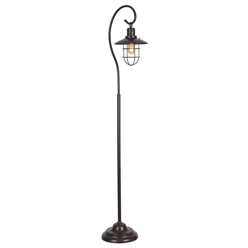 Burnley 68'' Oil Rubbed Bronze Task Floor Lamp