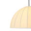 Luminaire suspendu sphérique en soie 1 lumière Modern Farmhouse
