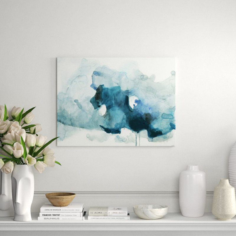 Float Painting by Natasha Marie, 24" H x 32" W x 1.5" D, Glass Coat