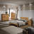Alcott Hill Farmhouse Solid Wood Platform Bed Frame with Shaker Headboard, Rustic Pinewood Panel Bed, Heavy-Duty Slat Support Base, No Box Spring Required-1831700423