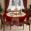 Nappe rouge en polyester lavable