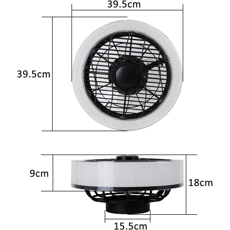 Vika Ceiling Fan with LED Lights