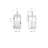 Kasey Sand Black Outdoor Wall Light-1022947334-1022947335