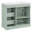 Meuble-lavabo de 36 pouces avec lavabo, armoire avec 4 tiroirs, porte à fermeture douce et tablette réglable, lavabo en céramique, meuble-lavabo moderne pour l'organisation de la salle de bain-224788334