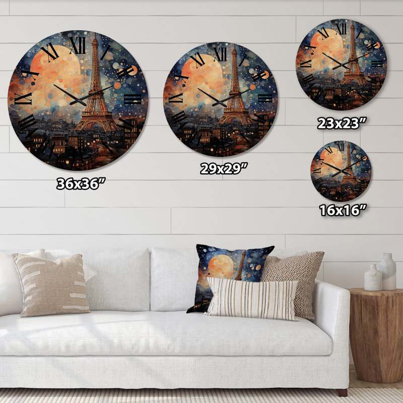 Horloge murale Mauresha, Moyenne