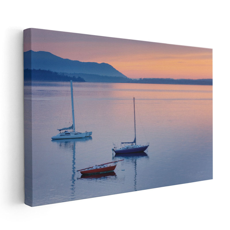 Bellingham Bay - reproduction d'art sur toile, H 20 po x l 30 po