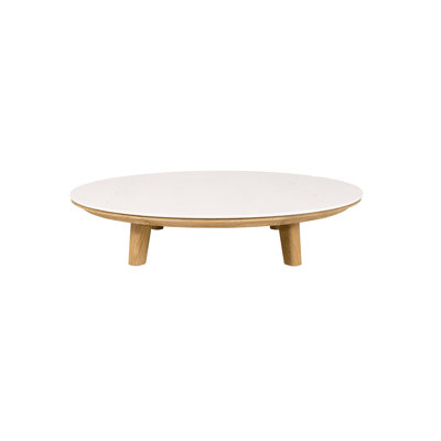 Outdoor Round Teak Coffee Table