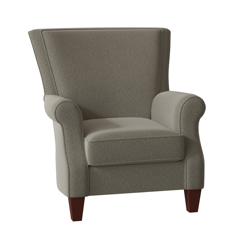 Fauteuil Geary, Chenille performance gris Craftwood 16, Manhattan, Oui