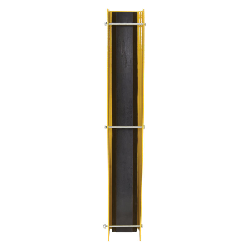 RACK GUARD W/RUBBER BUMPER INSERT 24 IN