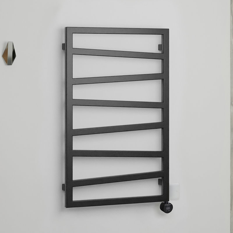 Electric Towel Rail ZIG ZAG 835/500, Black