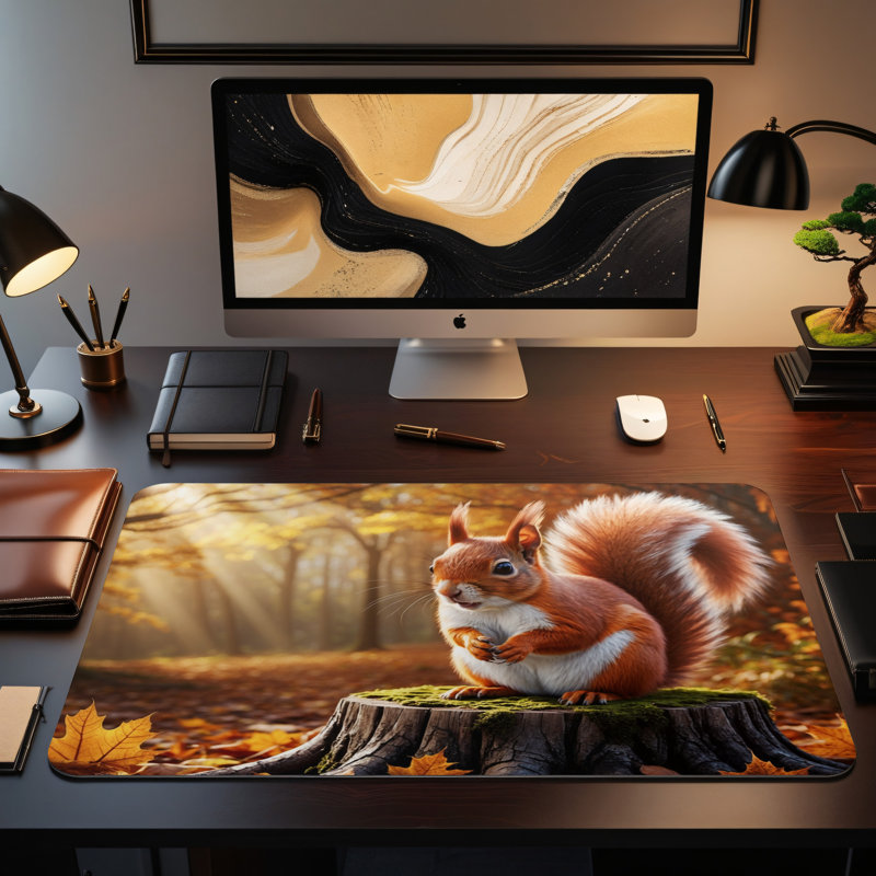 Polyester Desk Pad, 31.5x15.5