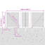 100cm H x 2500cm W Plastic Fencing Kits