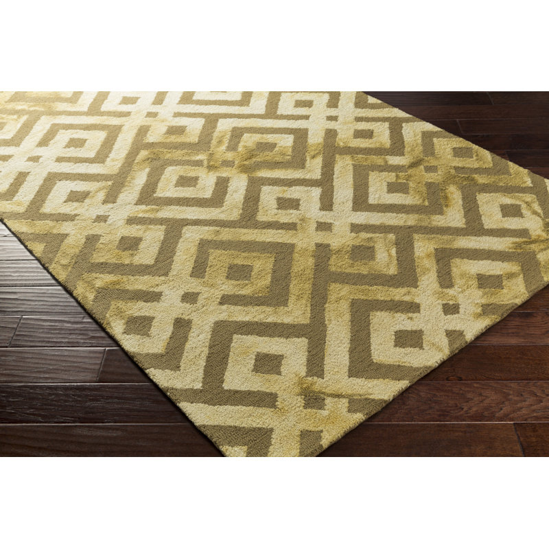 Marina Wool Geometric Indoor Rug, Rectangle 9' x 13'