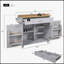 Versatile Rolling Kitchen Island with Abundant Storage and Smart Design