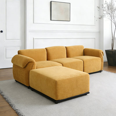 93"Upholstered Sectional Sofa