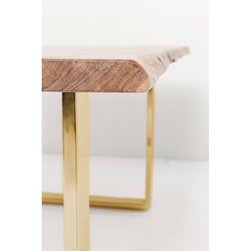 Table Harmony, 76cm H x 160cm L x 80cm W, Brass