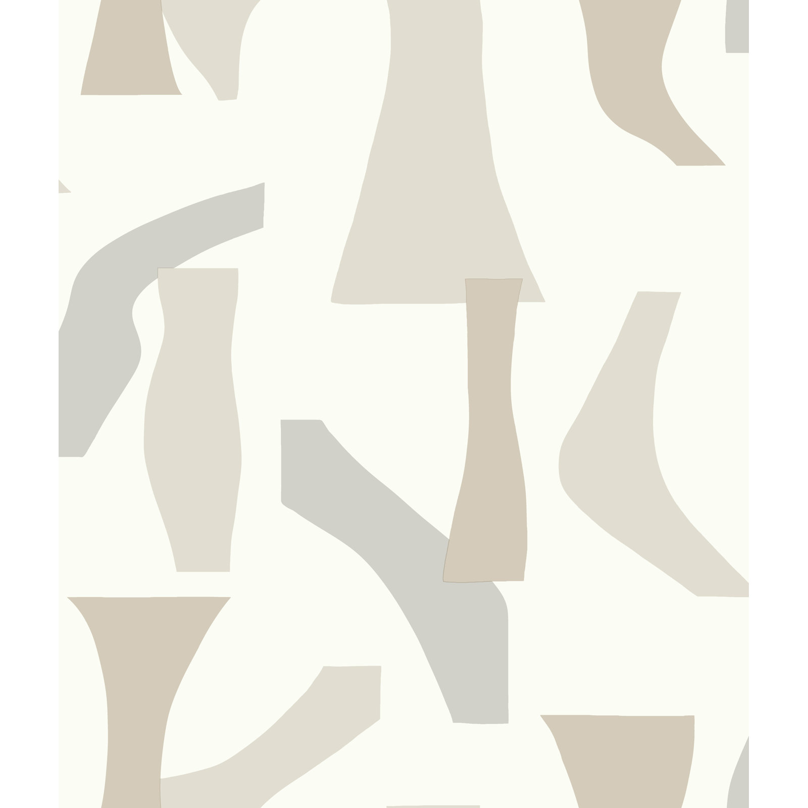 Jacyon Modernist Peel And Stick Wallpaper, Neutral, 20' L x 20.5" W