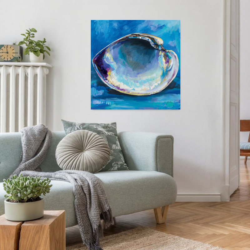 Art côtier unique, H 32 po x l 32 po