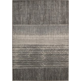 Gradient Viscose Striped Indoor Rug