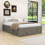 Modern Wooden Platform Bed with Drawers-1656699735-1656699734