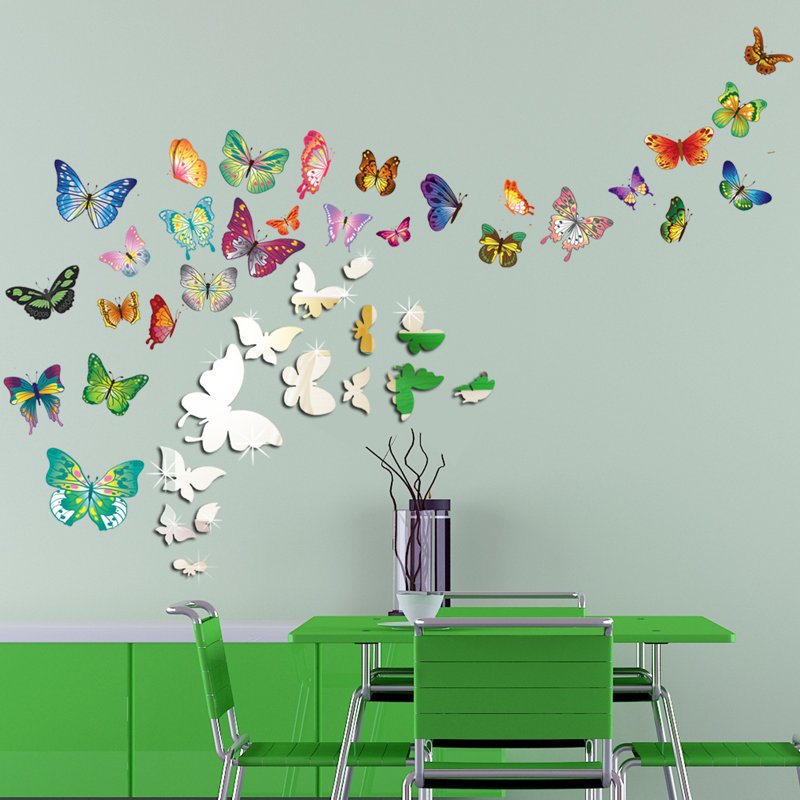 Insects Non-Wall Damaging Wall Decal