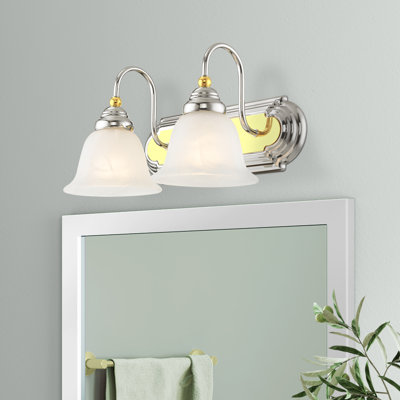 Éclairage pour salle de bain à intensité variable 2 lumières Belmont