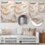 - Reproduction d'art mural abstrait en métal-113370158